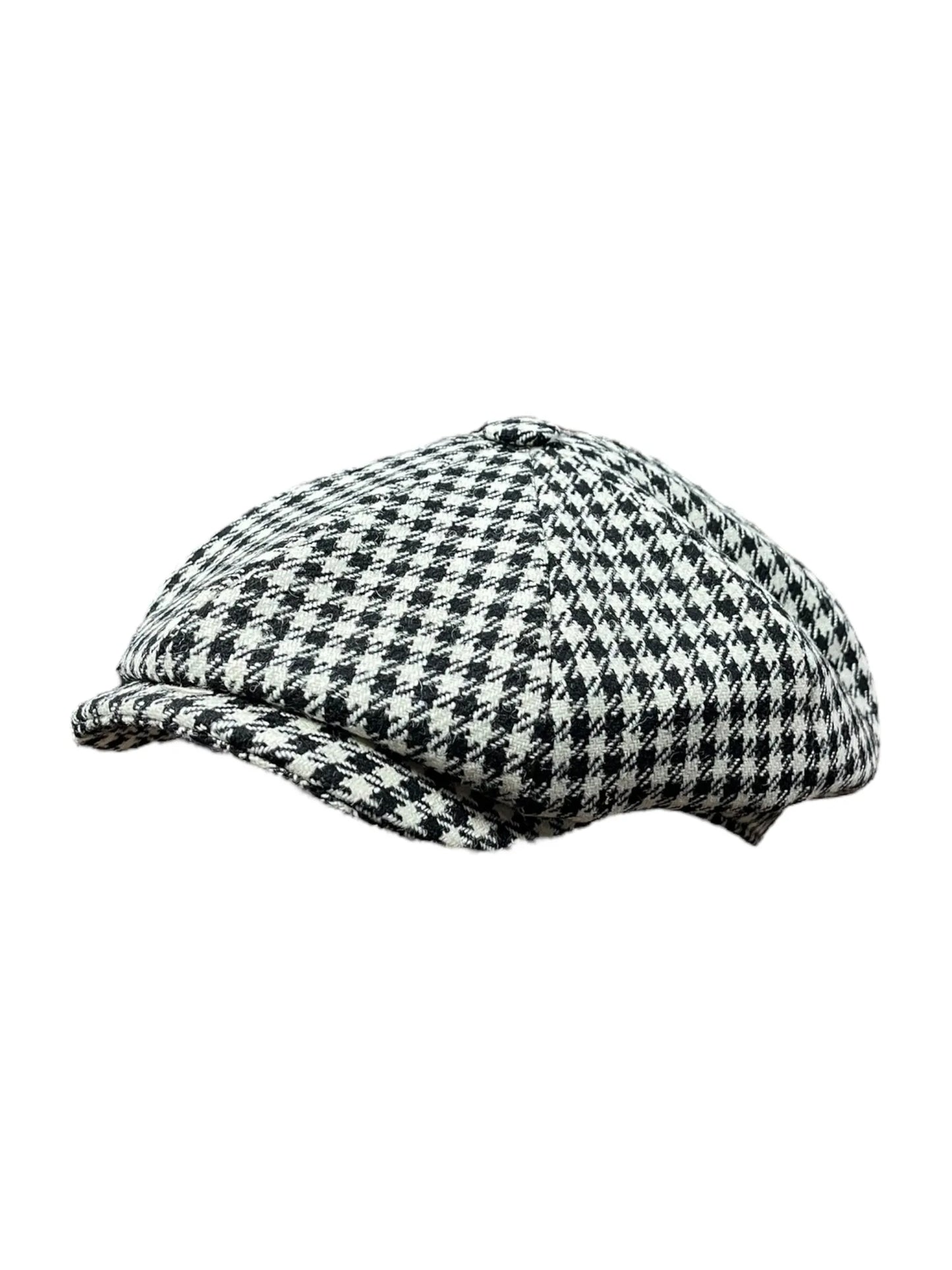 Houndstooth Hudson Bakerboy Cap