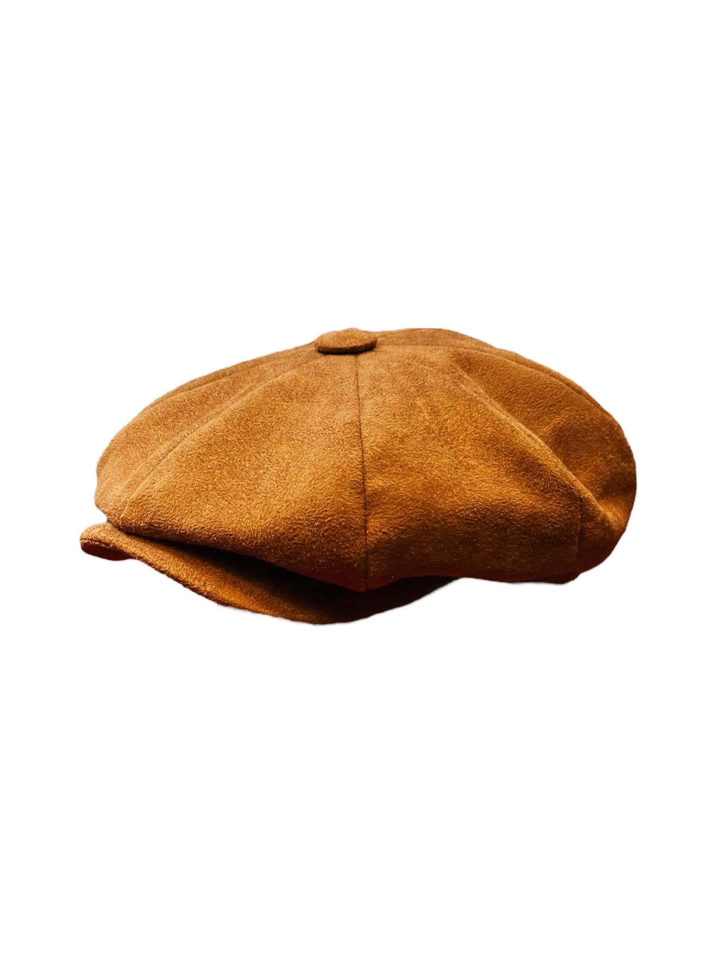 Vegan Suede Hudson 'Brooklyn' Newsboy Cap