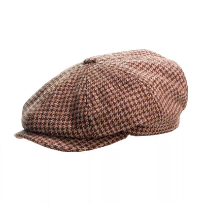 Houndstooth 'Brooklyn' Newsboy Cap