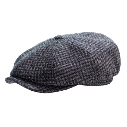 Houndstooth 'Brooklyn' Newsboy Cap